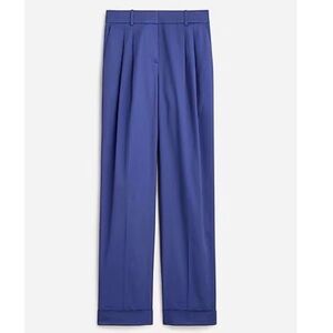 J.Crew Wide-leg Essential Pleated Pant in Lightweight Chino
 Size 14